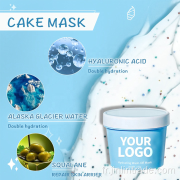 Masque de baies bio apaisante hydratante hydratante personnalisée